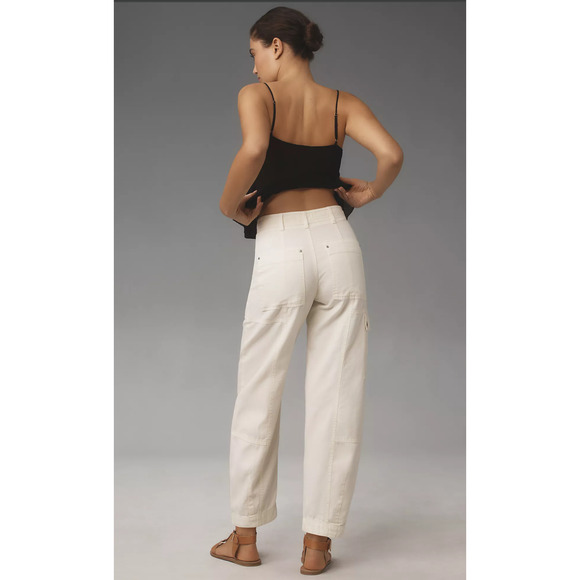 NWT Anthropologie Utility Barrel Pants - Size 4 - Picture 3 of 5
